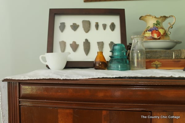 frame containing arrowheads