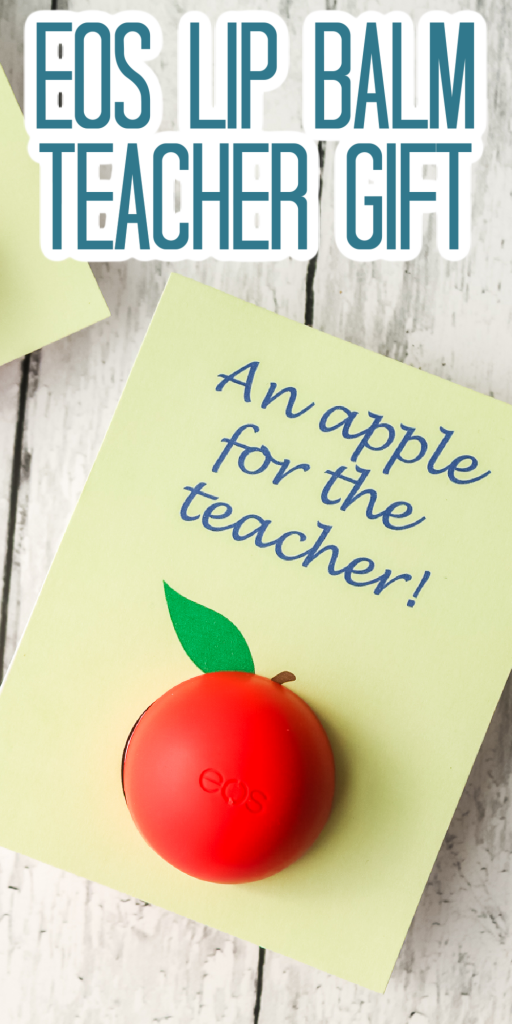 lip balm teacher gift