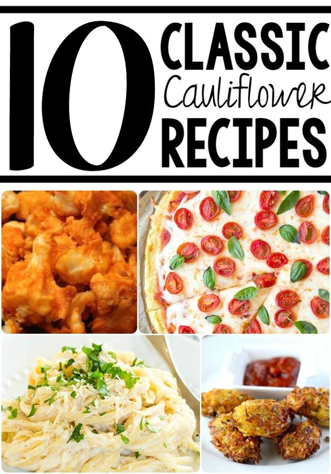 10 Cauliflower Recipes -- tons of ideas for this versatile vegetable! 