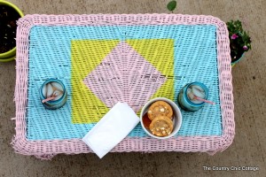 Painting Wicker Furniture Tutorial - Angie Holden The Country Chic Cottage