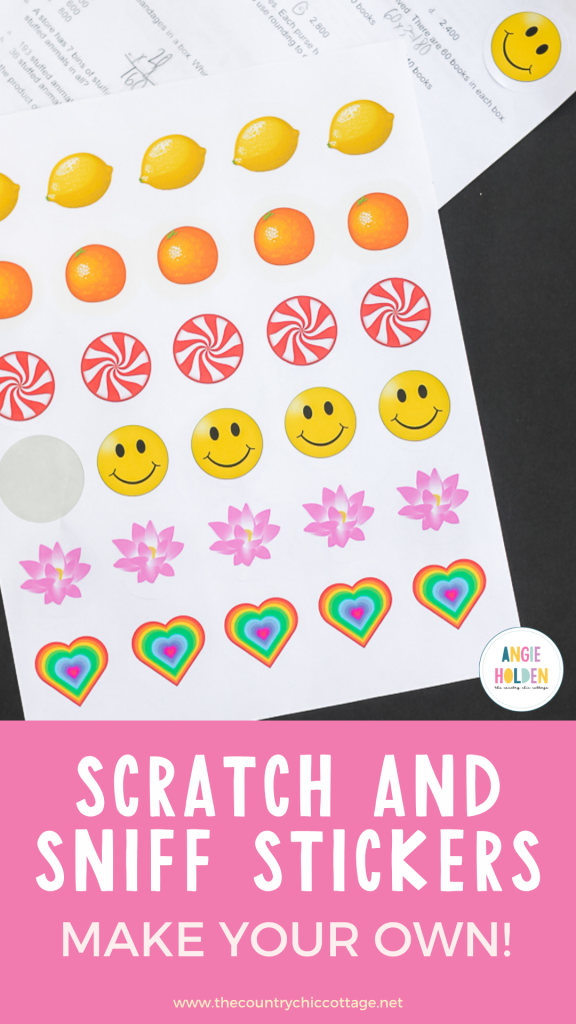 scratch and sniff stickers