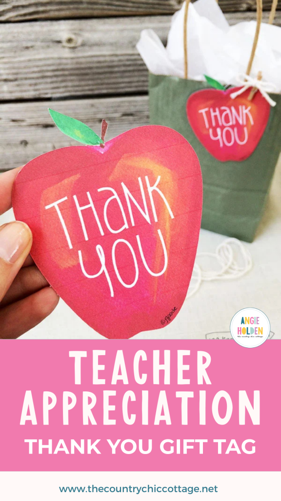 teacher appreciation thank you gift card