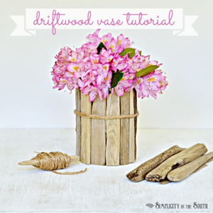 Driftwood Vase Tutorial by {DIY Decor} by Simplicity in the South by Everything Etsy