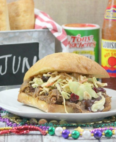 Cajun Pulled Pork Recipe - try this spicy take on a classic!