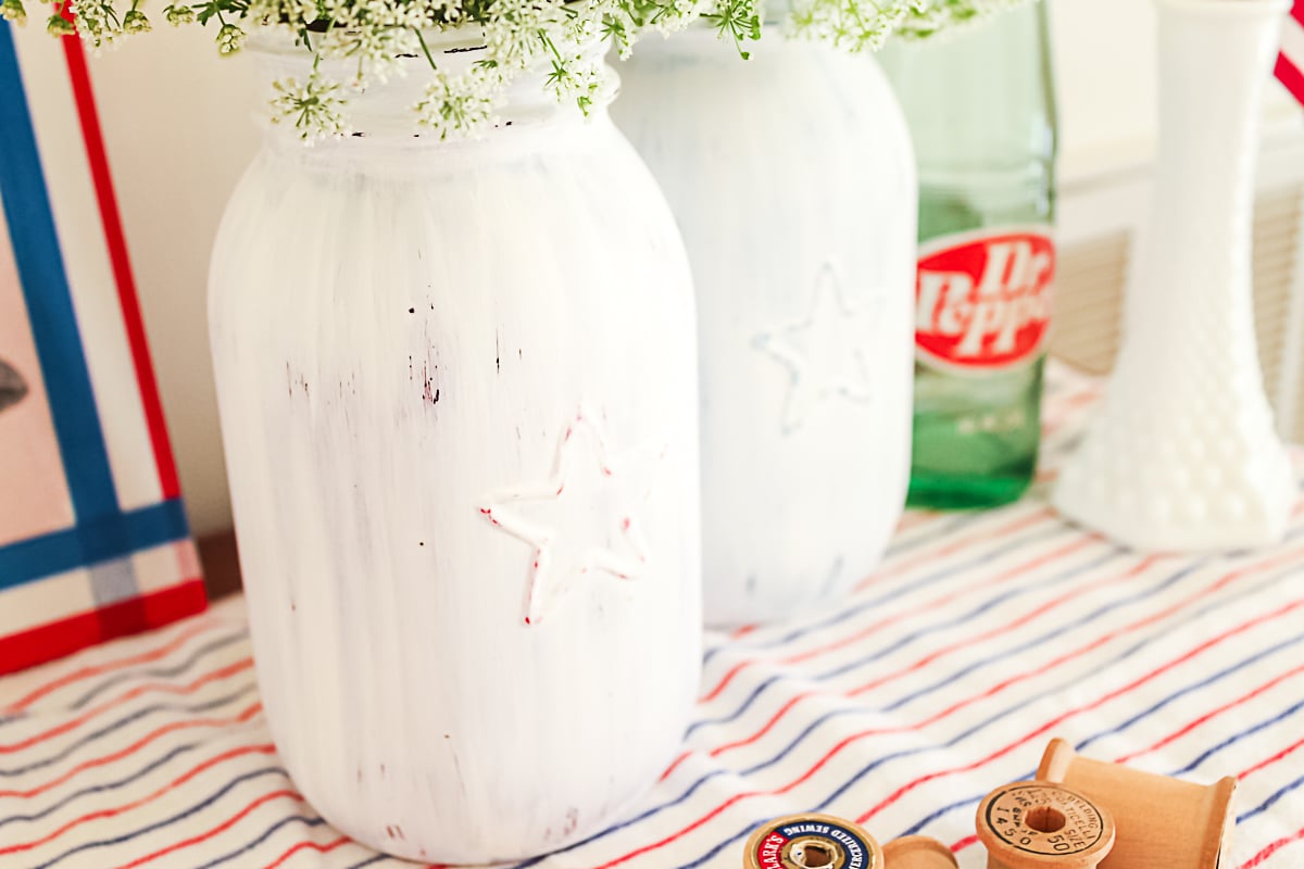 how to make fourth of july decorations from the dollar tree