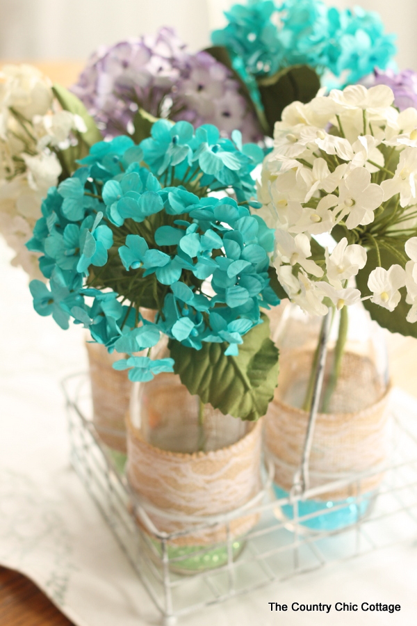 Make this paper flower centerpiece for your home, wedding, party, or other event in just minutes!