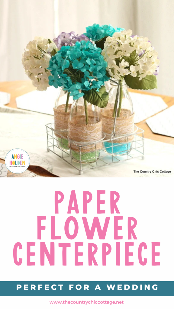 paper flower centerpiece