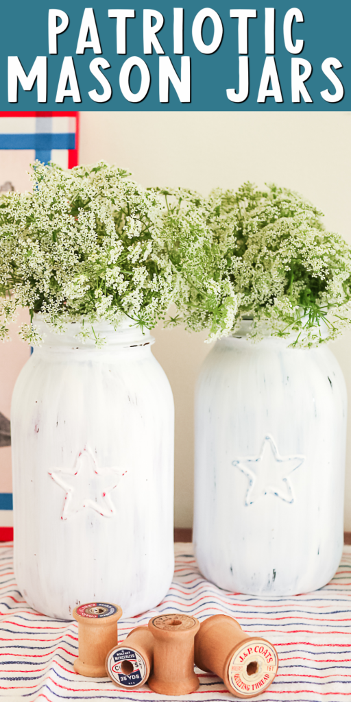 patriotic mason jars