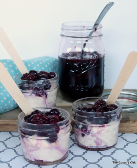 Can you own very berry ice cream topping with this recipe. This is super easy! A great way to get into canning!