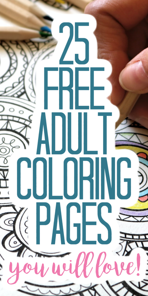 free adult coloring pages