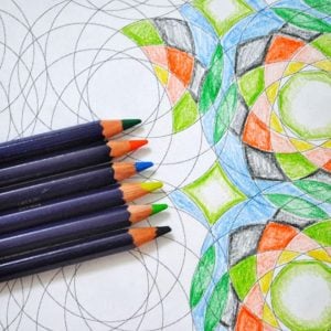 geometric coloring pages