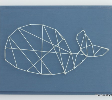 How to make geometric string art in any shape! Great step by step instructions!