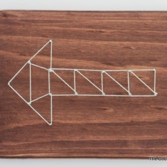 How to make geometric string art in any shape! Great step by step instructions!