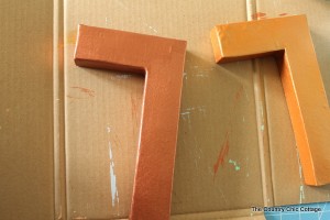 Metallic Fall Sign And More Fall Crafts Angie Holden The Country Chic