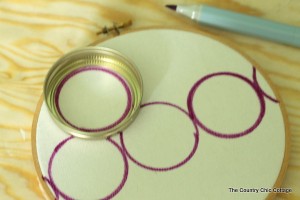 Watercolor Hoop Art - Angie Holden The Country Chic Cottage