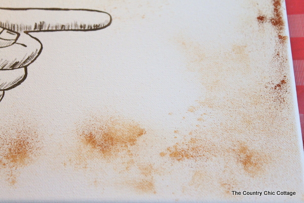 Make a rusty sign from items you have in your spice cabinet! See how with this craft tutorial!