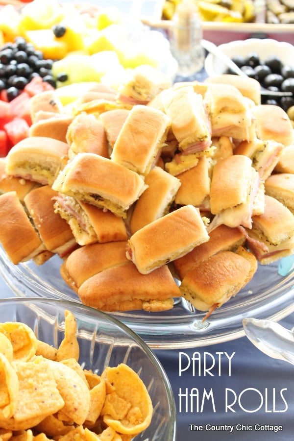 party ham rolls recipe