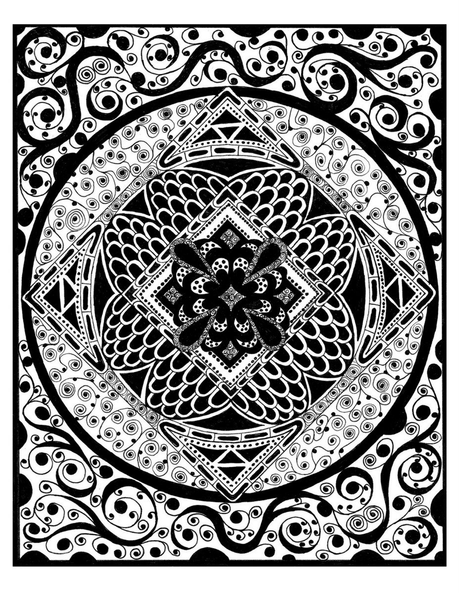 Free Coloring Pages for Adults The Country Chic Cottage Free coloring pages for adults a great way to relieve stress