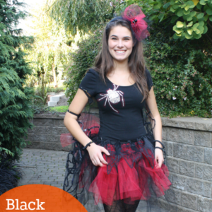 DIY Black Widow Spider Costume by Yesterday on Tuesday