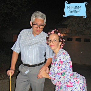 DIY Couples Costume Grumpy Old Man and Woman by Morena's Corner