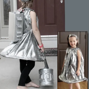 DIY Space girl costume on the cheap by 365 Days of Crafting
