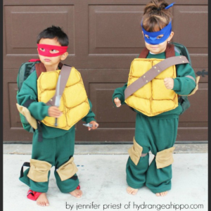 DIY Teenage Mutant Ninja Turtles Costumes by Smart Fun DIY