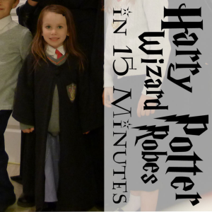 Easy DIY Harry Potter Robe by Pieces of Polly