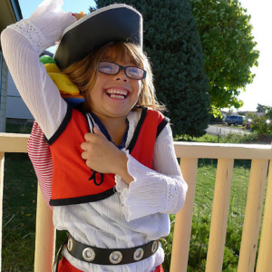 Easy Girly Pirate Costume by Pieces by Polly