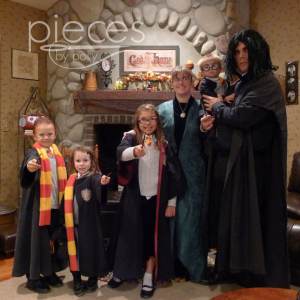 Family Harry Potter Costumes by Pieces by Polly