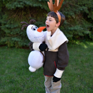 Homemade Frozen Costume Sven The Reindeer by Mad In Crafts