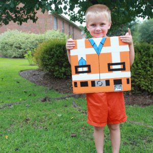 How to Make An Emmet Costume from the Lego Movie by Kelly Leigh Creates