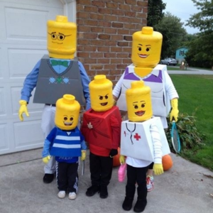 Lego Family Costume by Costume Works