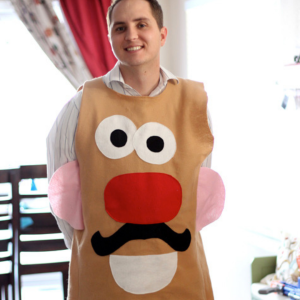 Make A Mr. Potato Head Costume by Dollar Tree Crafts