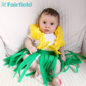 Make a No-Sew Hula Girl Costume by Morena's Corner
