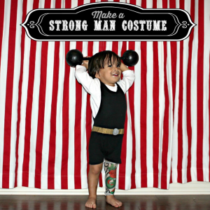 Make a Sideshow Strong Man Costume from a T-shirt by Morena's Corner