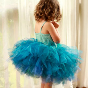 Peacock Tutu Tutorial by 365 Days of Crafts