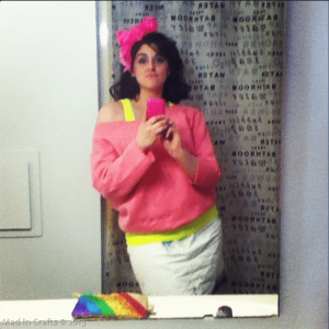 Totally DIY an 80s Costume by Mad in Crafts