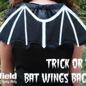 Trick or Treat Bat Wings Backpack by Fairfield World