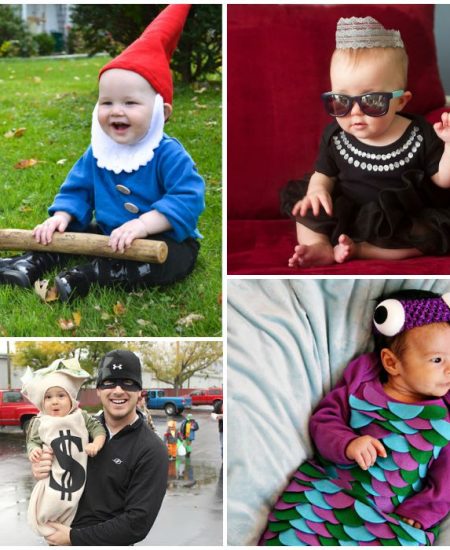 DIY Halloween costumes for baby -- these ideas are too cute!