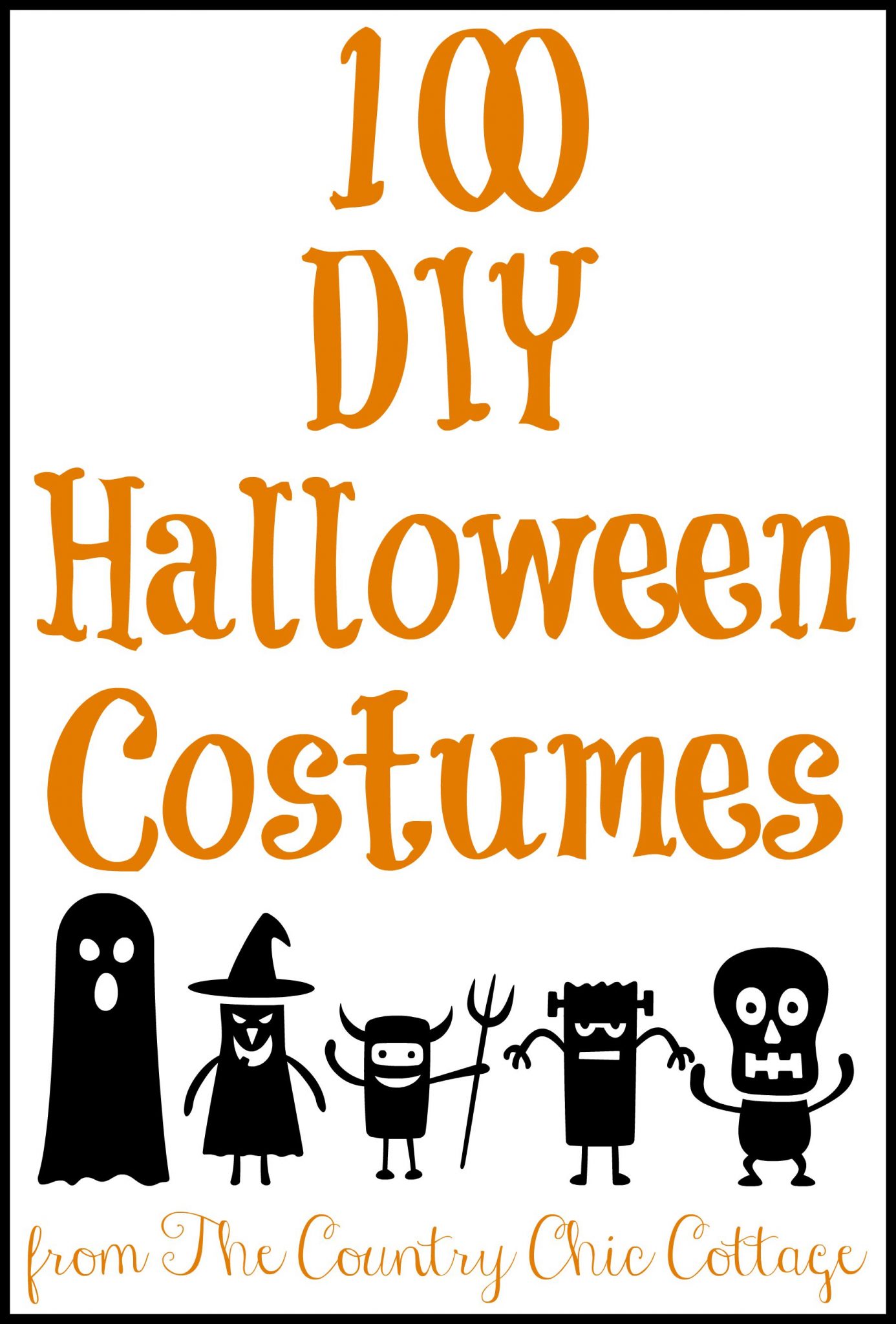 100 DIY Halloween costumes -- great ideas for every age!