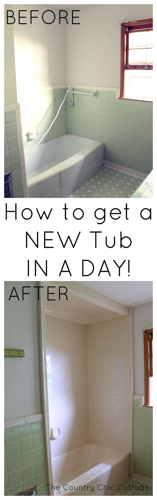 Get a new bathtub in a day with Bath Fitter!  See pictures of a installation and get opinions from a real client.
