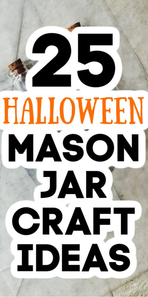 halloween mason jar crafts