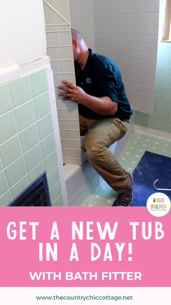 new tub in a day with bath fitter