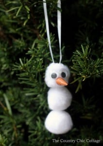 snowman ornament