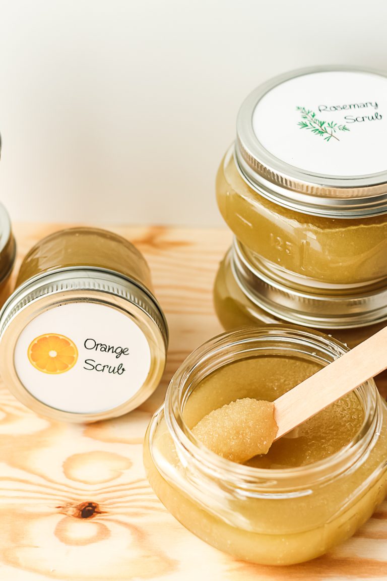 3 Ingredient DIY Sugar Scrub Recipe - Angie Holden The Country Chic Cottage