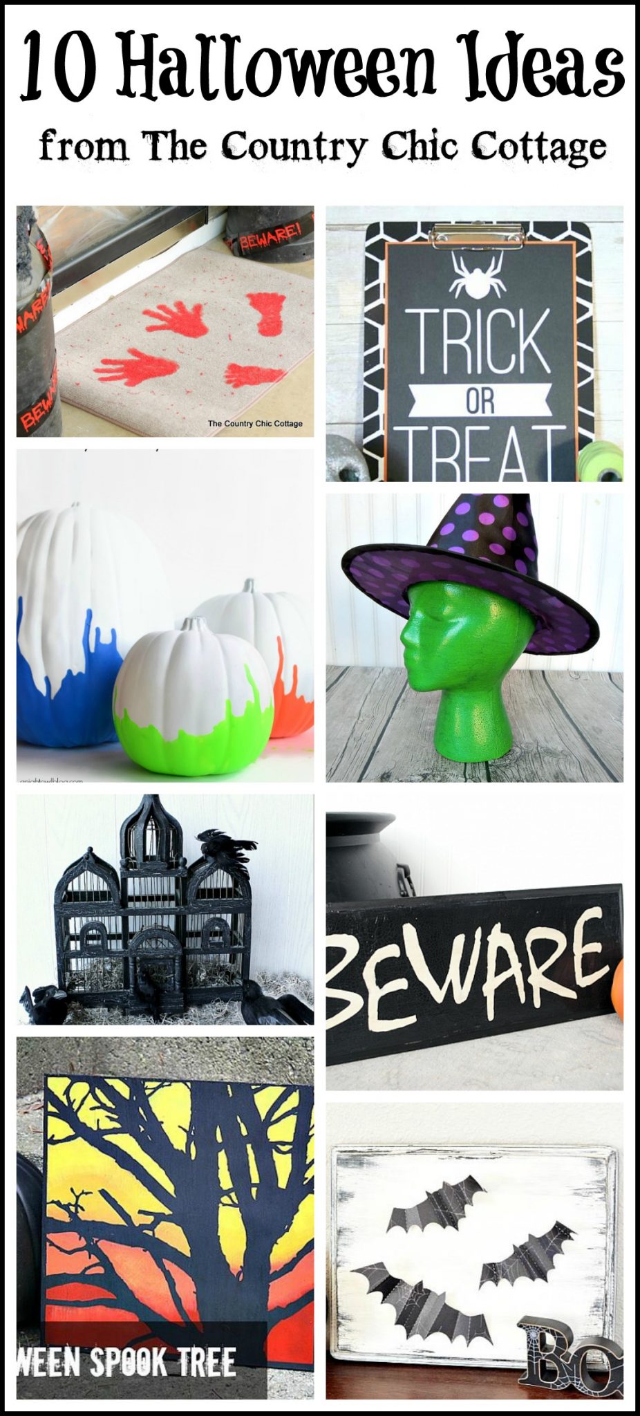 10 Halloween decor ideas to spook up your home this fall!