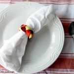 Thanksgiving napkin ring ideas -- five ideas for Thanksgiving or your fall dinner party.