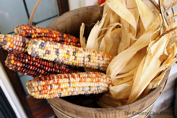 Outdoor fall decor -- perfect for the porch!