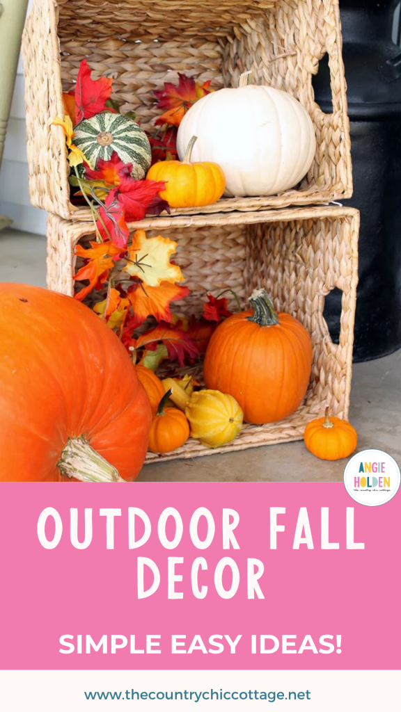 outdoor fall decor