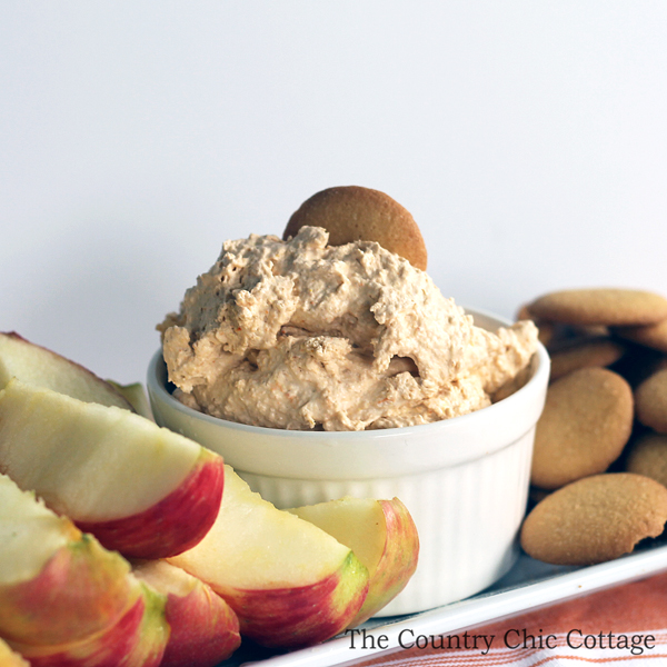 Make this pumpkin pie dip recipe for fruit, cookies, crackers, and more! A great way to celebrate fall!